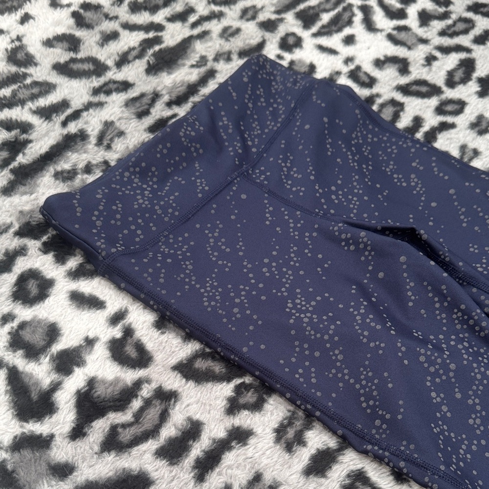 Under Armour Midnight Blue Patterned Leggings - image 3